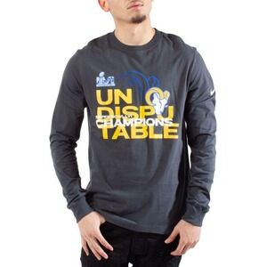 Nike Los Angeles Rams Super‎ Bowl LVI Champions Long Sleeve T-Shirt L NWT